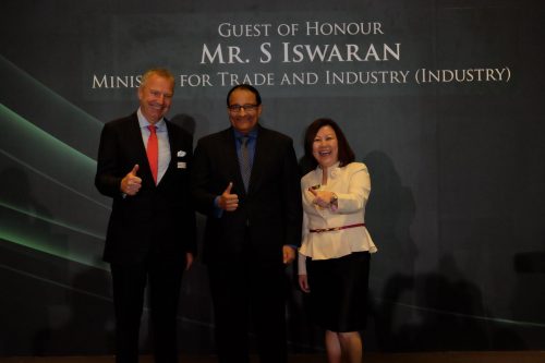 Singapore Minister for Trade and Industry, Mr. S Iswaran
