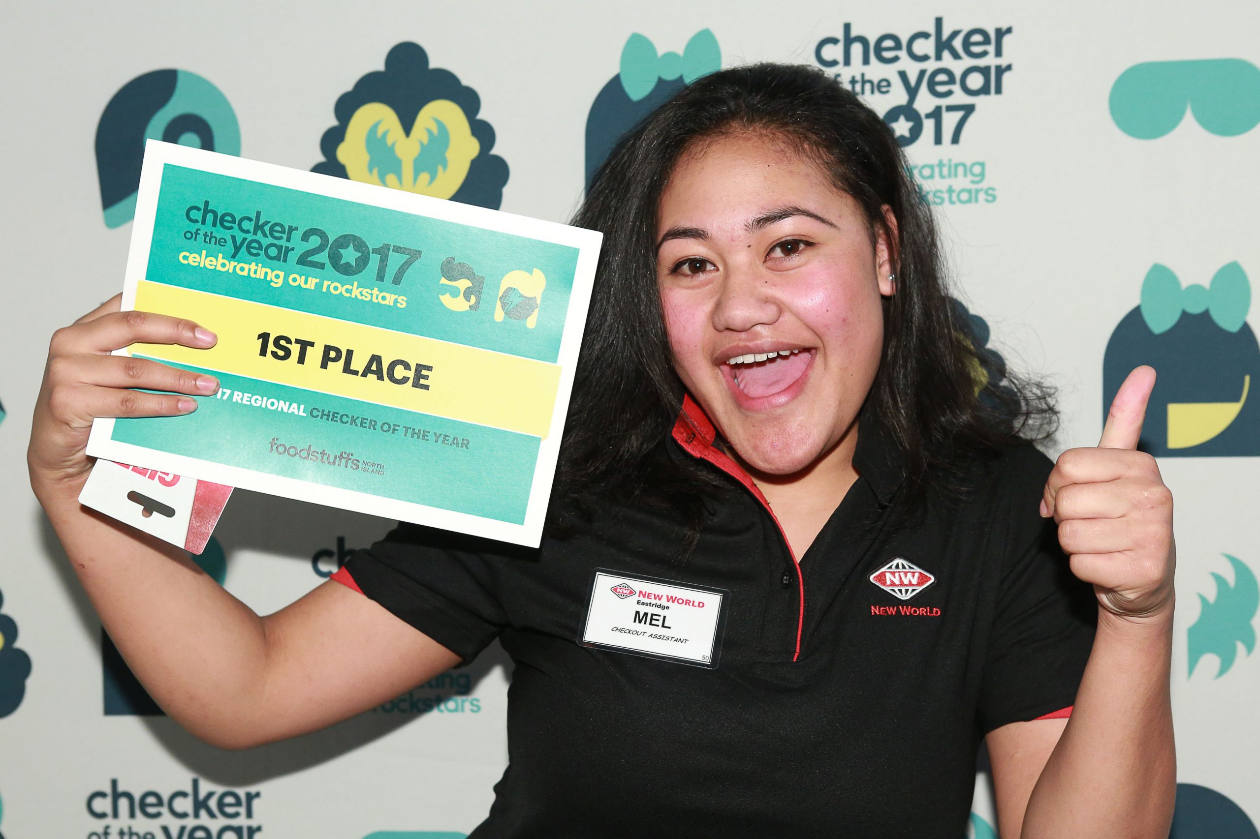 Auckland Central First Place: Mels Tautaina.