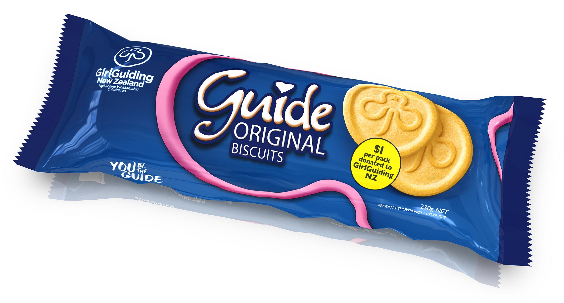 Close up of Guid biscuits packet