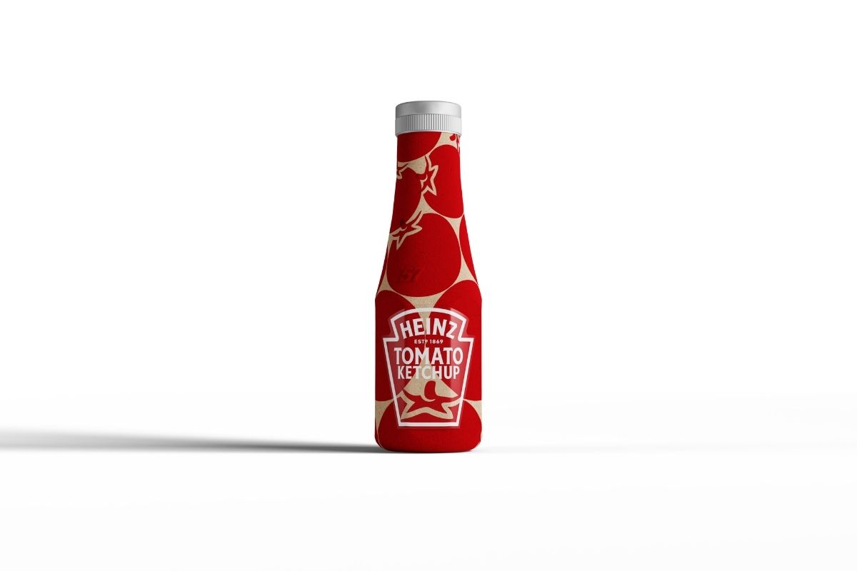 Paper Based Ketchup Bottle