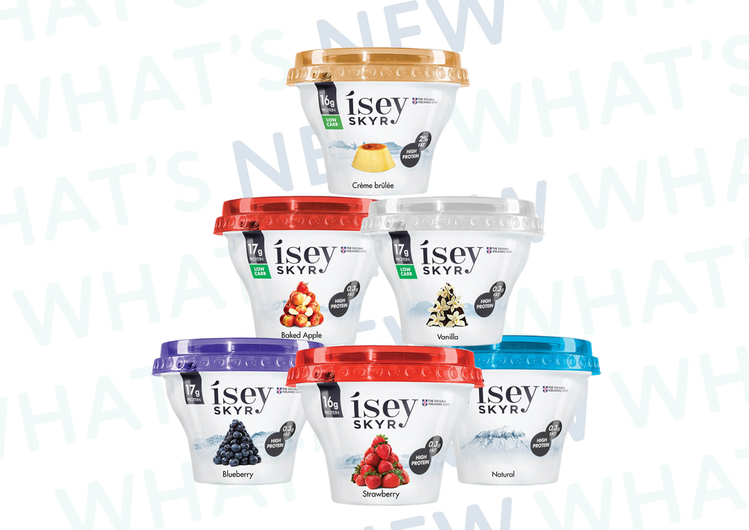 ey Skyr is a remarkable dairy product that is rich in protein, naturally low in fat and deliciously smooth & creamy. Isey Skyr is available now in the chiller at selected New World, Pak’nSave, Four Square and Fresh Choice supermarkets.